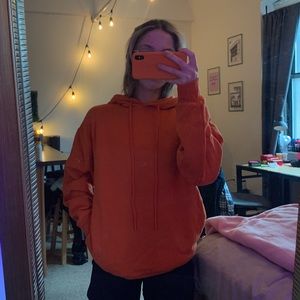 Orange Hoodie